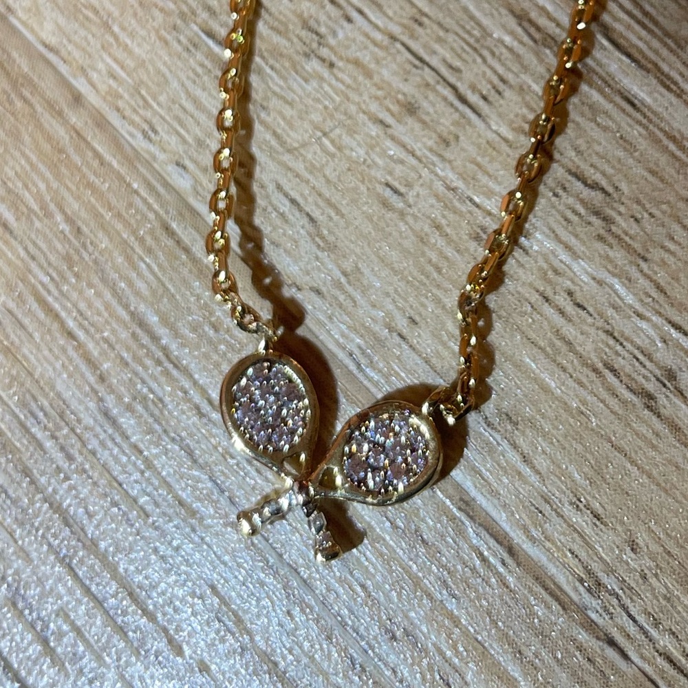 Gold Kate spade necklace